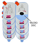 Defibtech électrodes de formation adulte de rechange (5 paires)