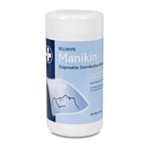 Tube de lingettes désinfectantes