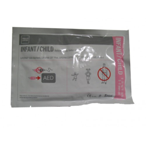 Physio-Control Lifepak électrodes pédiatriques - 10584