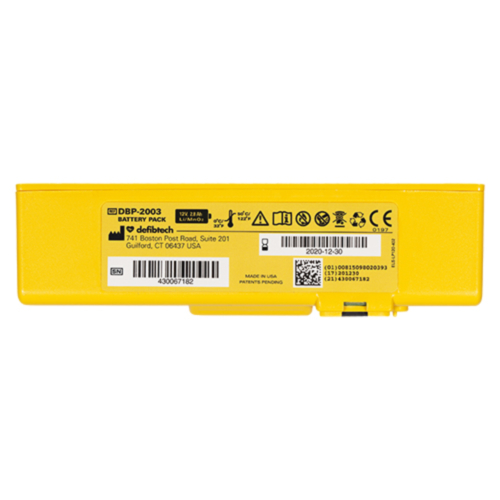 Defibtech Lifeline View Pile de rechange  - 3344