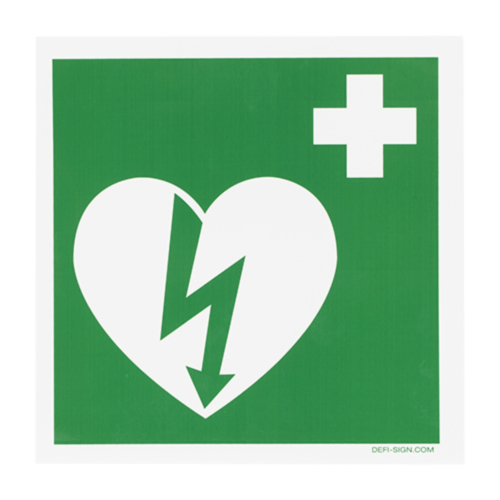 DefiSign Autocollant DAE 15 x 15 cm - 7005