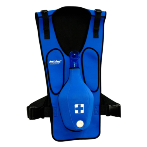 Gilet d'entraînement Act+Fast adulte bleu