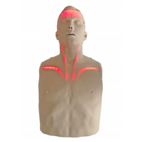 Mannequin de formation Brayden - Eclairage LED rouge - 7393