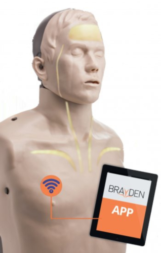 Brayden PRO mannequin avec application Bluetooth - Eclairage LED rouge - 4257