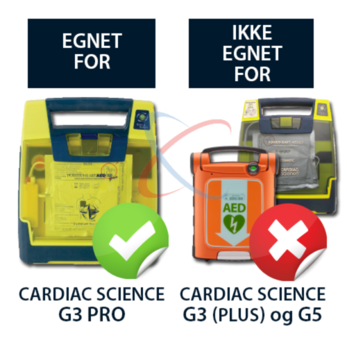 Cardiac Science IntelliSense Lithium Batterie pour Powerheart G3 Pro - 9600