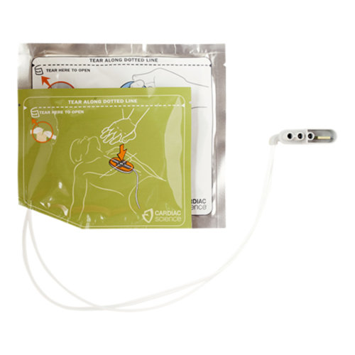 Cardiac Science Powerheart G5 électrodes pour appareil avec RCP - 3986