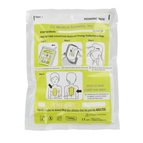 CU Medical I-Pad NF-1200 électrodes pédiatriques
