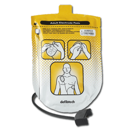 Defibtech Lifeline électrodes pour adultes - 7676