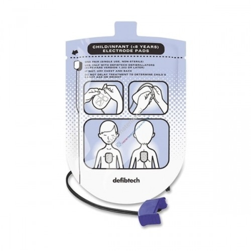 Defibtech Lifeline View électrodes pédiatriques - 10109