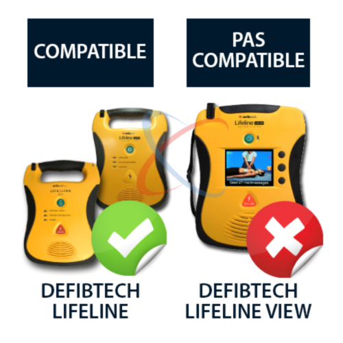 DEFIBTECH LIFELINE ÉLECTRODES PEDIATRIQUES. - 7219