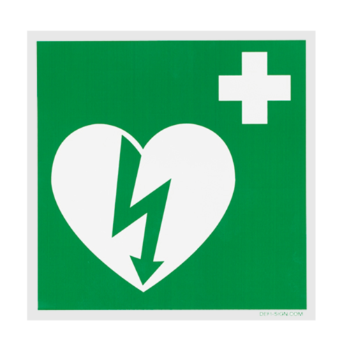 DefiSign Autocollant DAE 15 x 15 cm - 4473