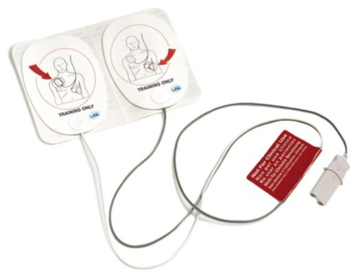 Philips Heartstart FR2 / Laerdal trainer 2 électrodes de formation - 10629