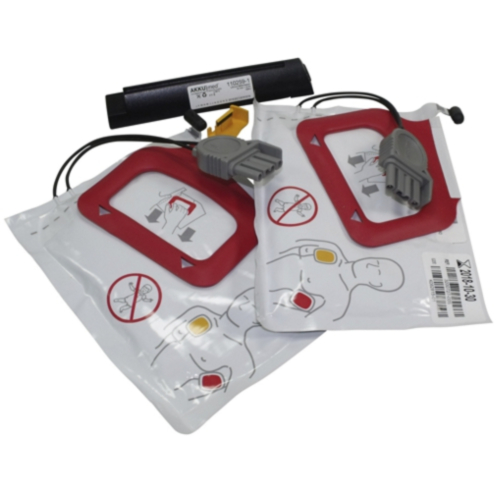 Physio-Control LIFEPAK CR Plus Pile + 2 paires d'électrodes - 1601