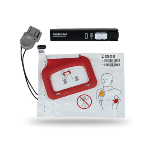Physio-Control LIFEPAK CR Plus Pile + 1 paire d’électrodes - 7266