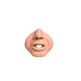 Fat Old Fred Jeu de 10 pièces nez-bouche