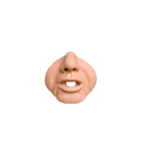 Fat Old Fred Jeu de 10 pièces nez-bouche - 5128