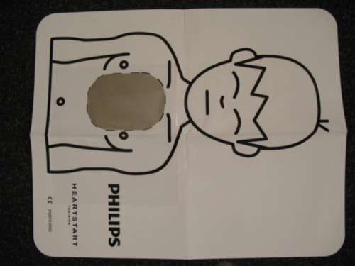 Philips Heartstart HS1 Trainings Elektrodenkassette für Kinder - 3943
