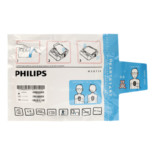 Philips Heartstart HS1 cartouche d'électrodes pédiatriques - 8247