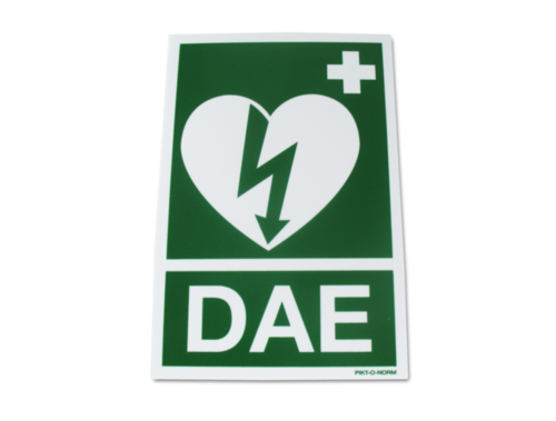 PACK Signalétique DAE 5 autocollants (usage intérieur) - 7029