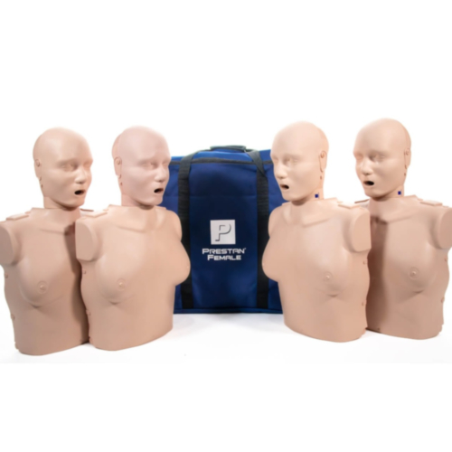 Pack de 4 Mannequins de RCP Prestan Femme Pro (Teint Clair) 