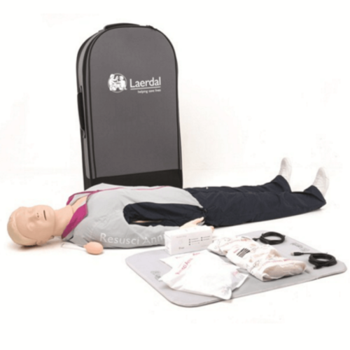 Resusci Anne QCPR, corps entier, valise à roulettes - 6959