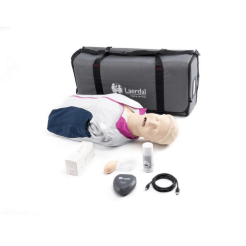 Resusci Anne QCPR, AED, Torse, sac de transport - 1989