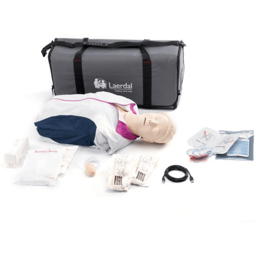 Resusci Anne QCPR, AED, Torse, sac de transport - 435