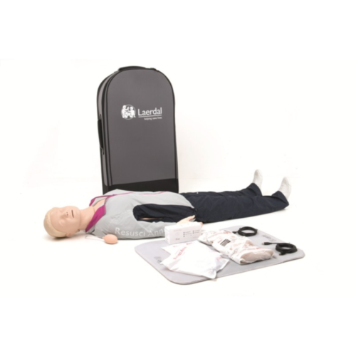 Resusci Anne QCPR, corps entier, valise à roulettes - 9583