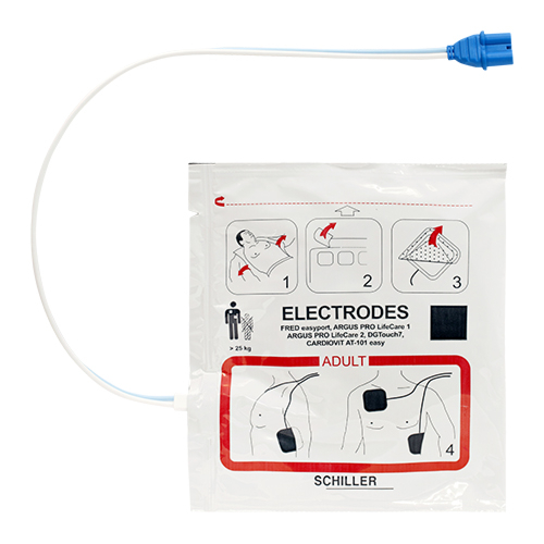 Schiller FRED Easyport électrodes - 76