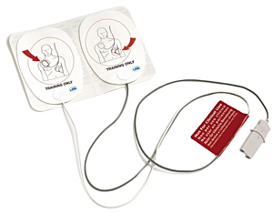 Philips Heartstart FR2 / Laerdal trainer 2 électrodes de formation